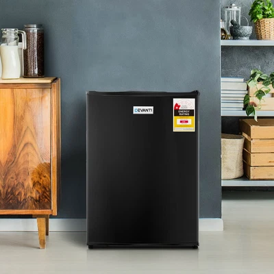 $200.97 • Buy Devanti Bar Fridge Mini Freezer Small Refrigerator Wine Cooler Home Office 70L