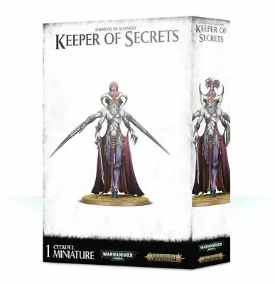 Keeper Of Secrets Daemons Of Slaanesh Chaos Warhammer Age Sigmar 40K • $136