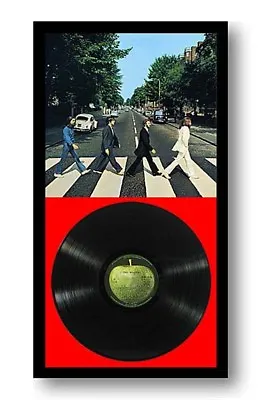  LP DUO Dispay FRAME Fits Your 12  Record Cover & Vinyl (33 Rpm) - BLACK • $48.99