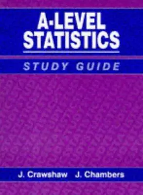 Study Guide To 3r.e (A Concise Course In Advanced Level Statistics) • £5.14