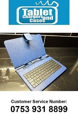 £12.99 • Buy Blue Acer ICONIA A101 7  Inch 7in Tab Tablet PC Micro USB Keyboard Case