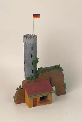 Faller HO Castle Tower Ruins With Shop Painted (Z4M) • $17.99