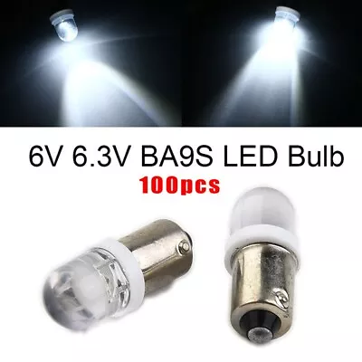 Bright White T11 T4W BA9S H6W 1895 LED Pinball Machine Light Bulbs Bulk Pack • $23.03