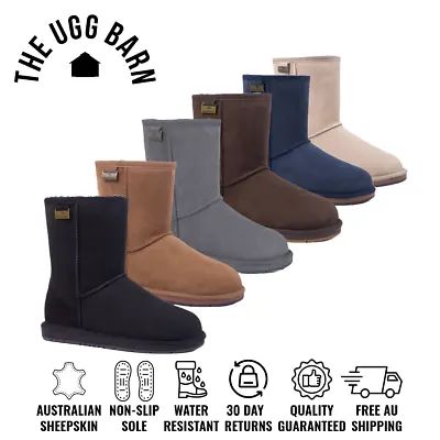 UGG Premium Sheepskin Short Classic Boots | Water Resistant | Non-Slip|Women Men • $99