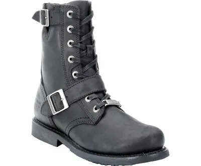 Harley Davidson Ranger Full Grain Leather Boots In Black • $239.95