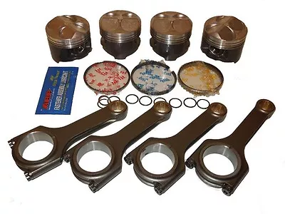 Nippon Racing Honda B16b Type R Ctr Pistons Scat H-beam Rods 82mm Oversized B16a • $524.95