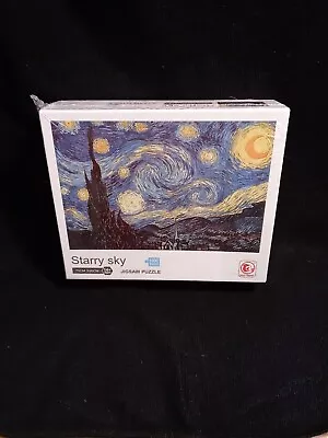 NEW UNOPENED Van Gogh Starry Sky 1000 Piece Jigsaw Puzzle 27  X 20   • $10.50