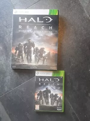 3 XBOX360 Games Halo ReachGears Of War & Crysis 2 Ltd Edit +Signature Guidebook • £9