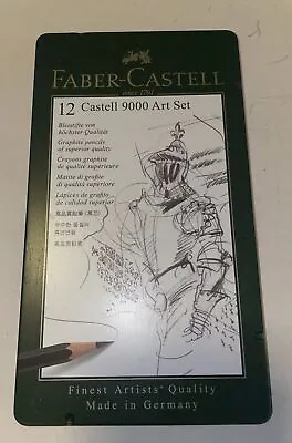 Faber-Castell 9000 Graphite Sketch Pencil Sets Art 8B - 2H Set Of 12 • $20