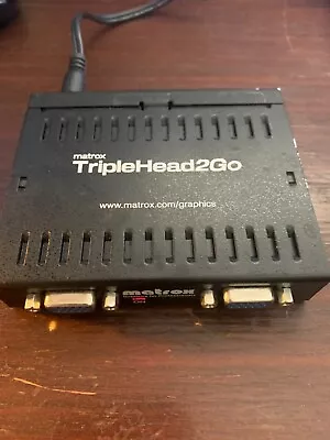 Matrox TripleHead2Go T2G-A3 AF- Multi Display VGA • $30