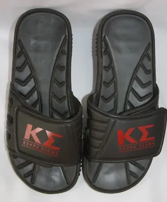 Kappa Sigma  Men's Sandals Slides Sliders Flip Flops Open Toe Fraternity Greek • $9