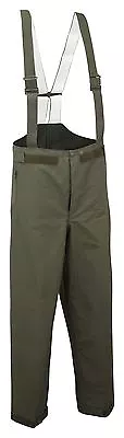 Waterproof Trouser Goretex German Army Military Dungaree Fishing Hiking Wet Pant • $53.14