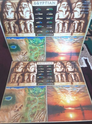 $3.99 • Buy Age Of Mythology The Board Game Replacement Pieces Parts Egyptian Game Boards