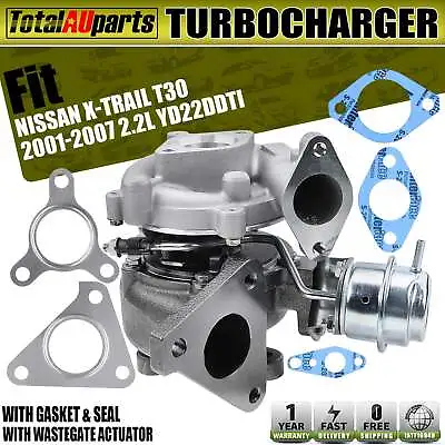 Turbocharger For Nissan X-Trail XTrail T30 2.2L YD22DDTI 06/2001-12/2007 GT1849V • $401.79