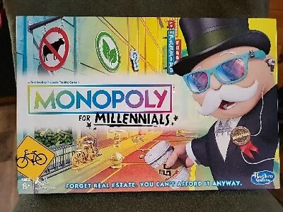 Hasbro Monopoly For Millennials Board Game..COMPLETE • $5.25