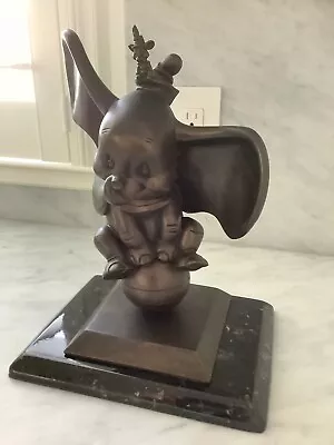 Walt Disney World Magic Kingdom Dumbo & Timothy Bronze Statue Figurine • $245