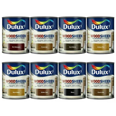 👉 Dulux WoodSheen Wood Protecting Varnish For Interior & Exterior 250ml • £8.99