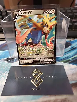 $2.15 • Buy Zacian V SWSH018 - SW&SH Black Star Promo - Pokémon TCG (NM)