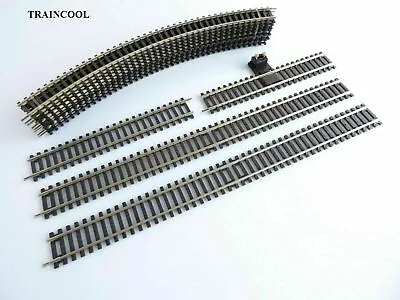 £30.92 • Buy Jouef/hornby 12 Rail Track Curves And Rights R600/r601/r605/r8206