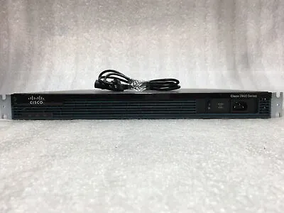 $59.99 • Buy Cisco 2901/K9 V06 2900 Series Integrated Services Router AdvUCSuiteK9 TESTED