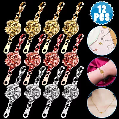 Strong Magnetic Lobster Clasps Jewelry Necklace Converter Extender Hook Closures • $9.99