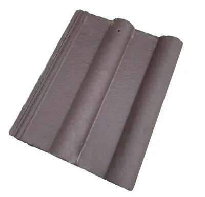 Marley Double Roman Roof Tiles | Concrete Roof Tiles | Smooth Brown • £156.60