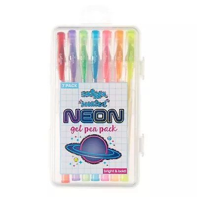 £8.71 • Buy Smiggle Scented Gel Pen Packs (Pack Of 7) - Neon, Sparkle, Pastel, Inkball