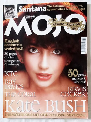 Mojo Magazine February 2003 Kate Bush Santana XTC Ray Davies MINT TF-12 • $10