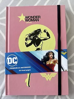 Wonder Woman Premium Lined A5 Hardback Notebook DC Comics Stationery New • £4.99