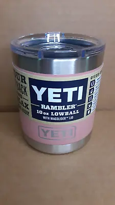 $29.50 • Buy YETI Rambler 10 Oz Lowball Insulated Tumbler - Sandstone Pink