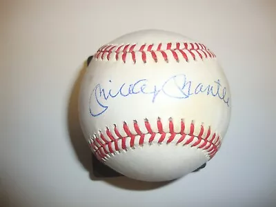 Mickey Mantle  Signed Baseball Has Always Been In A Case Authenticated Psa • $855