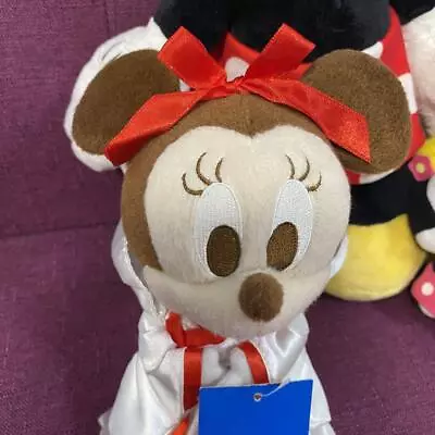 Disney Minnie Minnie-Chan Mickey Plush Toy Wedding • $75.04