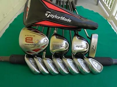 TaylorMade Burner Irons Driver Woods Putter Complete Golf Club Set Mens Rh Set • $499