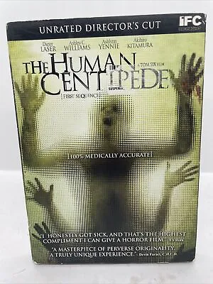 The Human Centipede 2009 DVD RARE UNRATED DIRECTORS CUT  Horror Free Tracked • $53.99