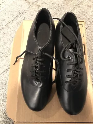 Men’s Size 38-40 Black Dance Shoes • $10