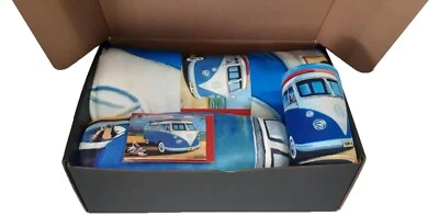 $67 • Buy Gift Hamper-Kombi, Throw Rug, Beach Towel, Stubby Cooler, Tin Fridge Magnet