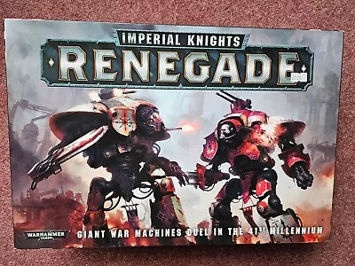 Imperial Knights Renegade Warhammer 40k Brand New Sealed • £175