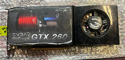 EVGA GTX 260 896-P3-1250-S1 GeForce Graphics Video Card GPU Tested • $17.99