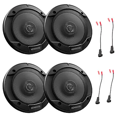 6.5  300 Watt Max 2-Way Coaxial Car Speakers (QTY 4) Wire Harness (GM Vehicles) • $97.49