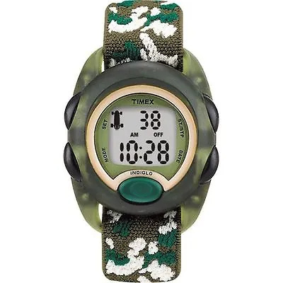 Timex T71912 Kid's Digital Camouflage Watch Alarm Indiglo Stopwatch NEW • $22.25