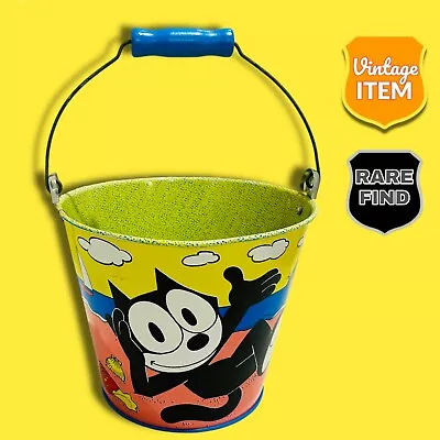 Felix The Cat Vintage Sand Pail Beach Bucket By SCHYLLING • $19.95