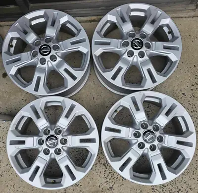 4x 17  Genuine Nissan Navara Pro X Wheels Suit NP300 Warrior- 17x7 6/114.3 45P • $899