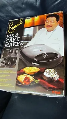 Emril Electric Cake And Pie Maker Nonstick Plate By T-Fal Bakes 4 Cakes NEW • $55