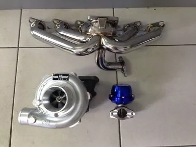 T3t4 500hp Turbo + Manifold + Wastegate Upgrade Kit For Skyline R32 R33 R34 Rb • $1456.06