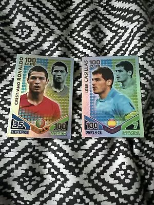 Cristiano Ronaldo & Iker Casillas 100 Club 2010 • £2.50