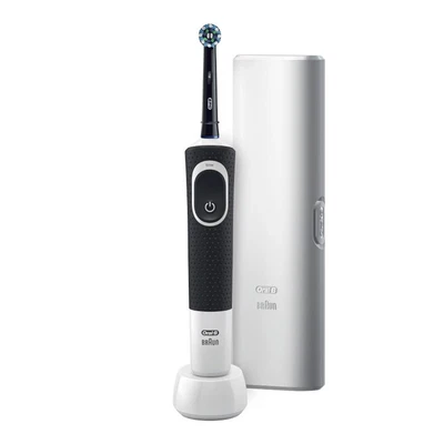 $59.29 • Buy Oral-B Pro 100 CrossAction Electric Toothbrush W/ Travel Case - Black