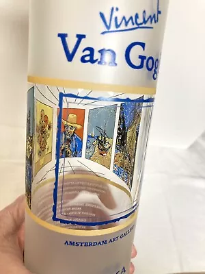 Vtg. Collectible VINCENT VAN GOGH Amsterdam Art Gallery Vodka EMPTY BOTTLE 13  • $18