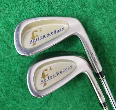 F2 Series Wedge Bundle 2 Clubs RH Face Forward 60* And 52* Steel Shafts • $62