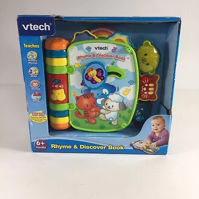 $25 • Buy VTech Rhyme And Discover Book By VTech (TESTED)