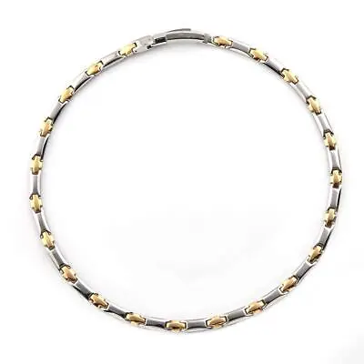 Hachi Pure Titanium Germanium Necklace Men S Radys Magnetic Hematite Neckla 38 • $70.96